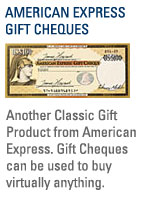 Learn more about American Express Gift Cheques